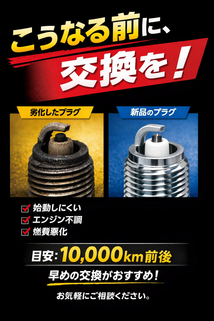 メンテナンスのお話【プラグ篇①】